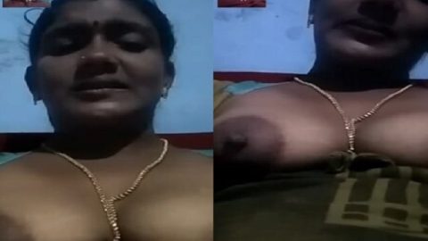 Andhra desi wife sex arousing viral topless show