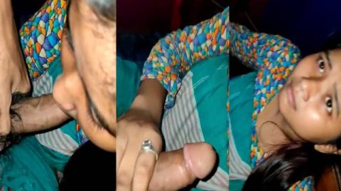 Assamese couple blowjob MMS video