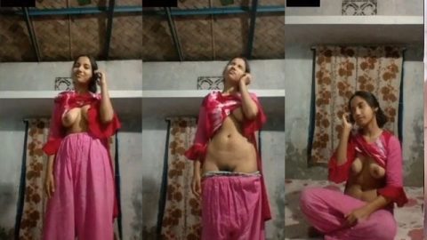 Bangladeshi shy girl showing boobs and pussy