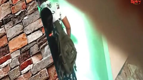 Bengali college girl and secret lover's hidden sex in new building