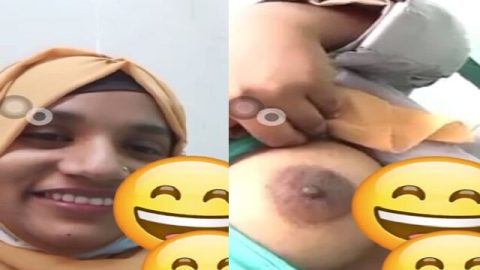 Bengali hijab nurse on duty boob show to boyfriend
