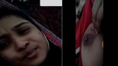 Bengali tanker GF selfie viral video showing big boobs