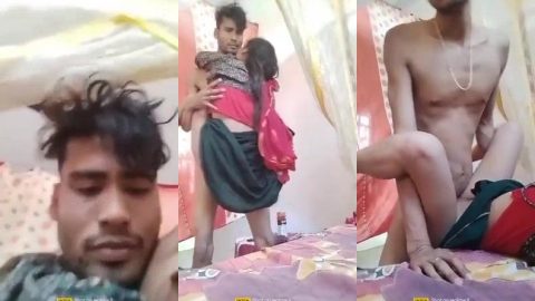 Bengali village lovers stunning hard standing chudai video