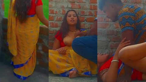 Bhojpuri village sexy bhabhi and devar illicit sex on terrace