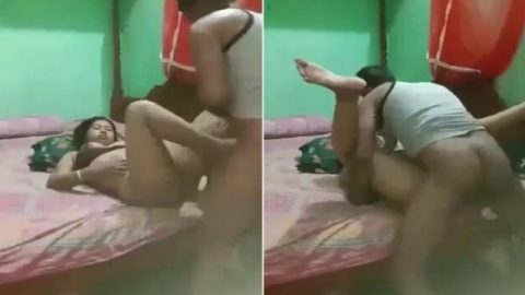 Boudi missionary fucking home sex viral video