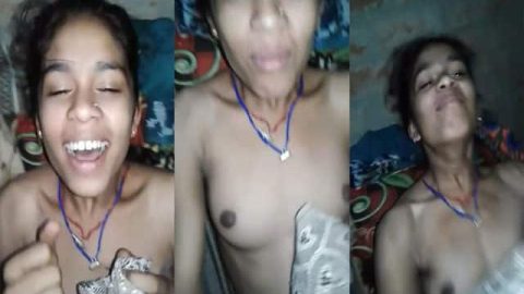 Dehati nude beauty with small boobs