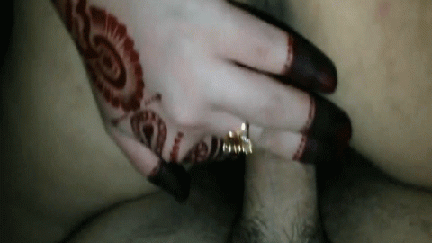 Desi Mehendi girl riding dick of hubby first-night couple sex