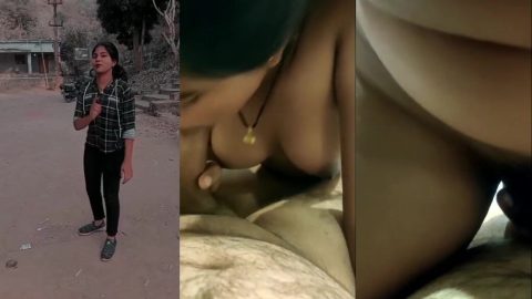Desi TikTok model viral xxx mms with boyfriend