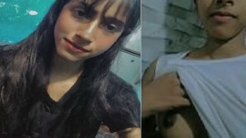 Desi girl showing tits viral topless fsiblogs