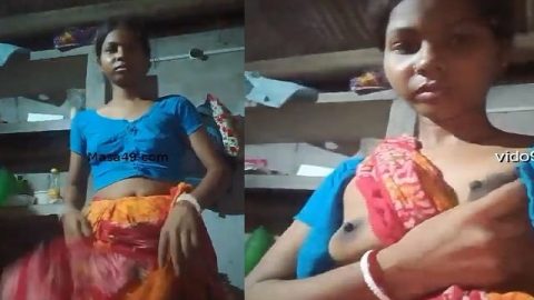 Desi wife moving saree and naked show viral FSI xxx