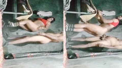 Desi wife xxx hardcore fuck in standing viral MMS