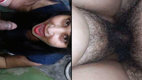 Indian Bhabhi enjoying oral sex and pussy fucking