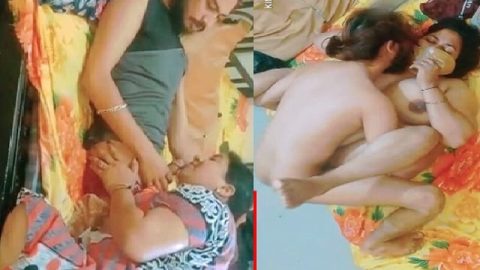 Indian aunty porn sex with neighbor and blowjob