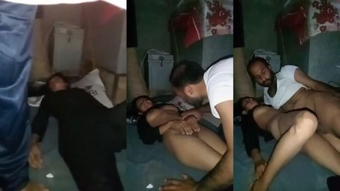 Indian mature uncle sucked boobs and fucked horny sports girl