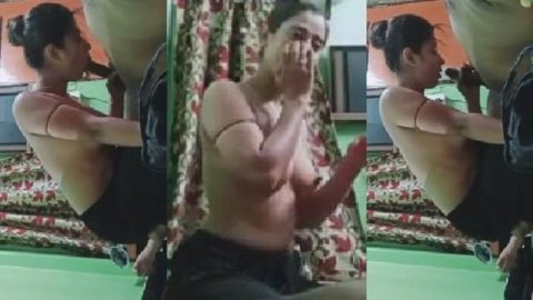 Indian sexy girl blowjob to her cousin brother