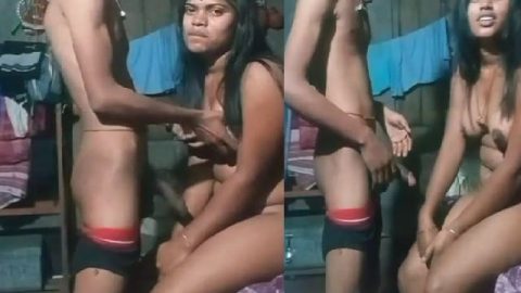 Indian village lovers homemade sex clip leaked online
