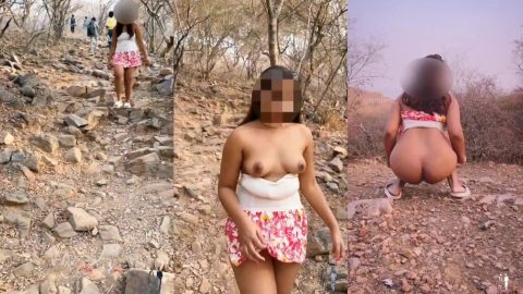 Instagram influencer Urvashi viral erotic video of trekking