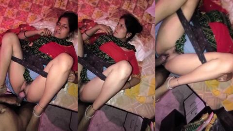 Kanpur horny aunty get pussy fucked by her daughter's big cock boyfriend