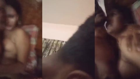 Marwari sexy boy enjoying hot figure of brother's wife on bed