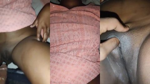 Naughty mallu husband tormenting his horny wife by pussy rubbing