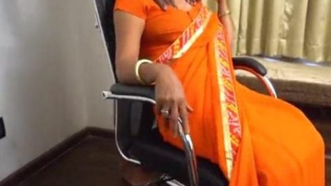 Real Desi Step Mom sex with office driver