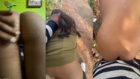 South Indian cutie's spicy sex complication mms with boyfriend