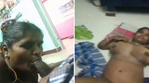 Tamil aunty sex after blowjob to neighbor