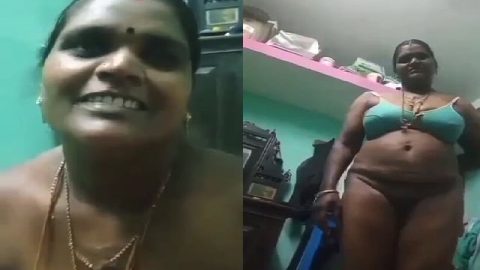 Tamil aunty sex pussy nude show to neighbor