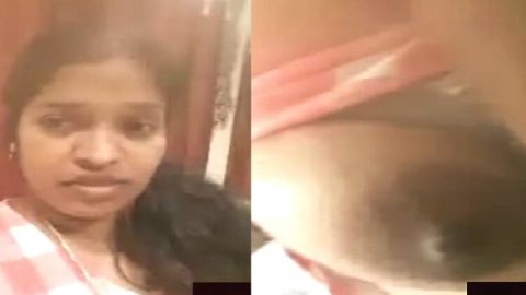 Tamil girl boobs showing video call sex chat