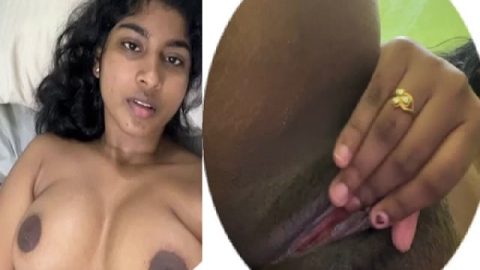Tamil girlfriend speaking she needs sex while fingering