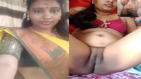Tamil wife naked pussy showing to lover from Facebook