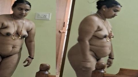 Tamil wife nude walk in bedroom caught by husband