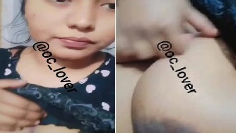 Tanker GF big boobs with brown nipples revealed
