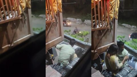 Truck driver getting best blowjob and handjob on road from shemale