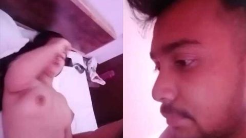 Beautiful Assamese GF fucked by BF in hotel room