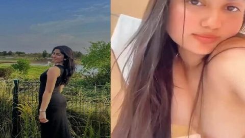 Beautiful girlfriend naked pussy and boobs show