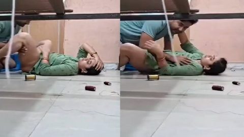 Bhabhi sex on floor in tailor shop viral clip