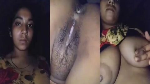 Big boobs Bangla village girl pussy show MMS
