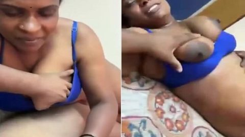 Big boobs Tamil sex aunty blowjob and viral fuck
