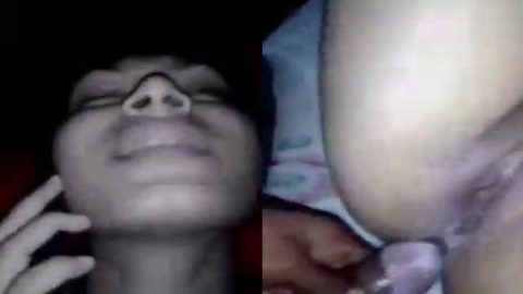 Cheating Indian GF getting fucked while talking to BF on phone