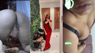 Newly Wed Wife Live Masturbation Doggy Cucumber for BF