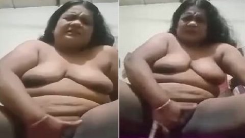 Chubby mature aunty fingering in FSI blog Indian