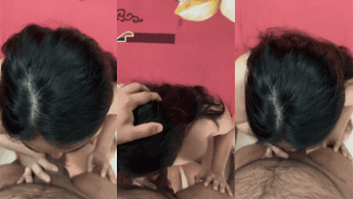 Cute College Girl Deep Throat Blowjob Classmate