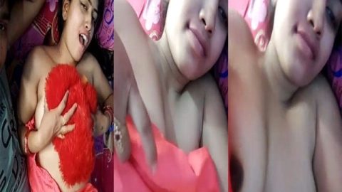 Cute Desi Bhabhi boobs show on cam video