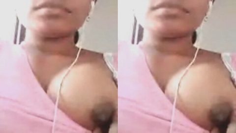 Cute desi girl boob pop out nipple showing