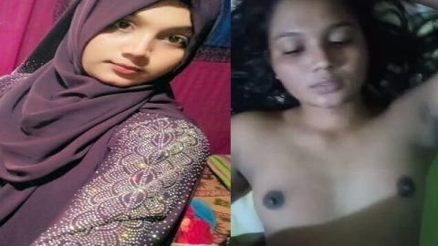 Cute hijab girlfriend fucking viral video update