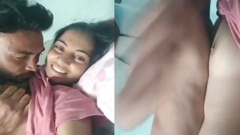 Cute village girlfriend viral boob sucking and sex