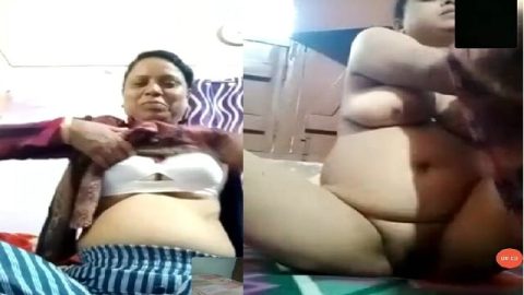 Desi mature sex aunty viral naked video call