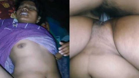Hardcore pussy fucking of Telegu housewife