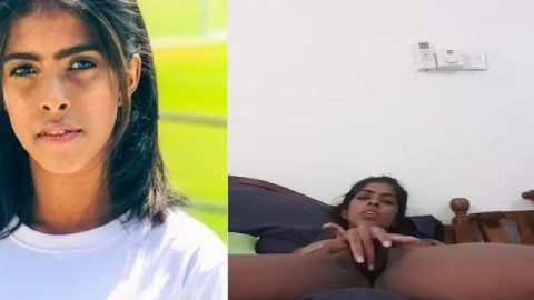 Horny Tamil girl pussy Indian fingering nude show
